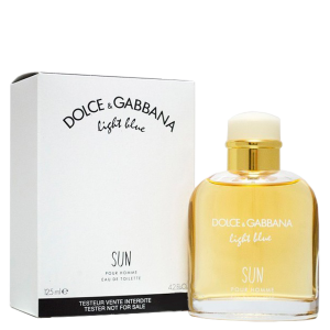 Tester Parfum Barbati Dolce Gabbana Light Blue Sun 125 ml